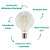 Lampada Led Balloon G95 4,5w 2200k 470lm Transparente Filamento 304086 - Imagem 3