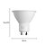 Lampada Led MR16 7W 525Lm GU10 Dicroica - Imagem 5