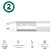 Lampada Led Tubular T8 G13 - Imagem 4
