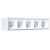 Spot Sobrepor Downlight 10W 160lm 2700k Recuado Linear - Imagem 1
