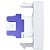 Modulo Tomada Rede RJ45 CAT 6E Branco 85025 - Imagem 4