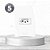 Conjunto Placa 4x2 Com Tomada 10A Branco 85055 - Imagem 2