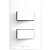 Conjunto Placa 4x2 Com 2 Interruptores Simples 10A 250V Branco 85039 - Imagem 1