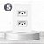 Conjunto Placa 4x2 Com 2 Tomadas 10A Branco 85057 - Imagem 2