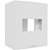 Conjunto Caixa Sobrepor Com Placa Para 1 Modulo Branco 85115 - Imagem 1