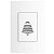 Conjunto Placa 4x2 Com Campainha Cigarra Branco 85063 - Imagem 1