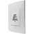 Conjunto Placa 4x2 Com Campainha Cigarra Branco 85063 - Imagem 4