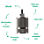 Pendente Socket 1xE27 Bulbo Max 40W Cromado DA002C - Imagem 3