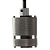 Pendente Socket 1xE27 Bulbo Max 40W Cromado DA002C - Imagem 1