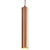 Pendente Punto 1xGU10 Mr11 Max 10W Dourado GD018G - Imagem 1