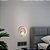 Arandela Led Loop 10W 3000K 330Lm 22cmx5,2cm Cromado Branco HM006CR - Imagem 2