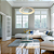 Pendente Led Loop 76W 3000K 3000Lm 82cmx2,2cm Cromado Branco HM010CR - Imagem 2