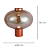 Abajur Led Mirage 1W 3000K 300Lm 36cmx35cm Cobre Champanhe HM015EC - Imagem 4