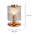 Abajur Tule 15cmx24cm 1xE14 Bolinha Max 4W Rose Gold HM014E - Imagem 4