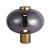 Abajur Led Mirage 1W 3000K 300Lm 36cmx35cm Dourado Fume HM015GS - Imagem 5