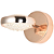 Arandela Led Beep 9W 3000K 550Lm 12cmx20cmx6cm Dourado KW009G - Imagem 1