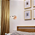 Arandela Led Beep 9W 3000K 550Lm 12cmx20cmx6cm Dourado KW009G - Imagem 2