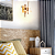 Arandela Led Tom 20W 3000K 600Lm 26cmx26cmx12cm Dourado LR002 - Imagem 2