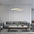 Pendente Led Mobius 36W 3000K 2880Lm 80cmx3cm Branco MOB1PD01BR080 - Imagem 2