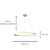 Pendente Led Mobius 36W 3000K 2880Lm 80cmx3cm Branco MOB1PD01BR080 - Imagem 4