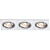Spot Ecco Embutir 3xE27 Par20 Max 50W Prata NS5203A - Imagem 1