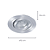Spot Ecco Embutir 1xE27 Par20 Max 50W Prata NS5200A - Imagem 4