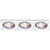 Spot Ecco Embutir 3xE27 Par30 Max 40W Prata NS5303A - Imagem 1