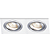 Spot Ecco Embutir 2xGU10 Ar70 Max 50W Prata NS5702A - Imagem 1