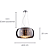 Pendente Soho 40cmx23cm 5xG9 Halopin Max 25W Cromado Transparente PD002CR - Imagem 4