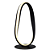 Abajur Led Flow 18cmx38cm 12W 3000K 600Lm SB006 - Imagem 1