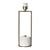 Base Para Abajur 12,5cmx39,6cm 1xE27 Bulbo Max 40W Bronze Branco WR001 - Imagem 1