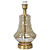 Base Para Abajur 19,5cmx38,5cm 1xE27 Bulbo Max 40W Dourado Champanhe WR005 - Imagem 1