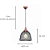 Pendente Copper 32cmx35cm 1xE27 Bulbo Max 40W Cobre Preto XN001 - Imagem 4