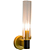 Arandela Lumo 12cmx10cmx33cm 1xE14 Vela Max 40W Dourado Transparente LUM1AR01DR012 - Imagem 1