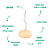 Pendente Vesper Opalino 33cmx19cm 1xE27 Bulbo Max 40W Branco VES3PD01OP033 - Imagem 3