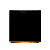 Arandela Led Kyub 2W 3000K 136Lm 5cmx5cmx4cm Preto Ip65 KYU1AR01PT005 - Imagem 1