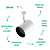 Spot de Trilho Beam PAR20 E27 9X16cm Branco DL046B - Imagem 3