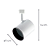 Spot de Trilho Beam PAR30 E27 11X14cm Branco DL050B - Imagem 6