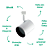 Spot de Trilho Beam PAR30 E27 11X14cm Branco DL050B - Imagem 3