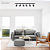 Spot de Trilho Click AR111 Gu10 11,7X11,3cm Preto DL169AR11B - Imagem 2