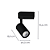 Spot de Trilho Led 5W 2700K 350LM 4,3X10,4cm Preto DL143P5 - Imagem 6