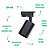 Spot de Trilho Click MR16 Gu10 5,5X8cm Preto DL169DICB - Imagem 3
