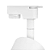 Spot de Trilho Click PAR20 E27 6,8X12cm Branco DL169P20W - Imagem 4