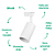 Spot de Trilho Click PAR20 E27 6,8X12cm Branco DL169P20W - Imagem 3