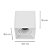 Spot Sobrepor Box MR16 Gu10 9,6X9,6X10cm Branco DL145W - Imagem 4