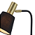 Abajur Pipe E14 20X49,5cm Dourado Preto ME002 - Imagem 5