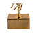 Base Para Abajur Veneto Dourado 13X23X55cm E27 MI002 - Imagem 6