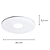 Spot Embutir Led FIT 3W 3000K 5X3,5cm Prata NS1004AL - Imagem 5