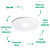 Spot Embutir Led FIT 3W 3000K 5X3,5cm Prata NS1004AL - Imagem 3