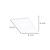 Spot Embutir Led Fit 3W 3000K 5X5X4cm Branco NS1007L - Imagem 4
